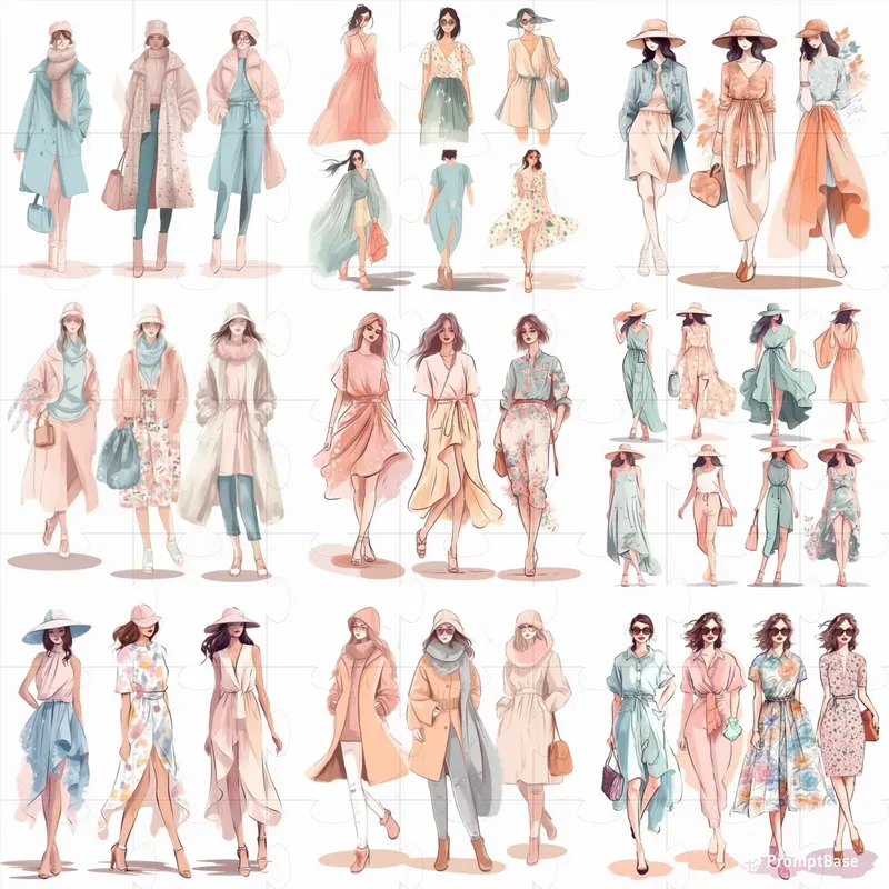 Fashion Design Sketches