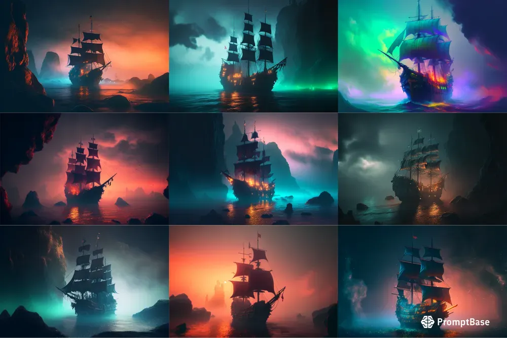 Mysterious Pirate Ships