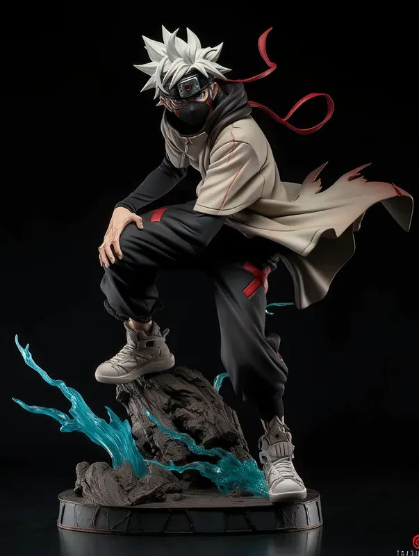 Animetech Style 3D Action Figurines