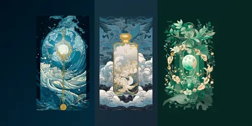 Ethereal Product Poster Designs generated by midjourney