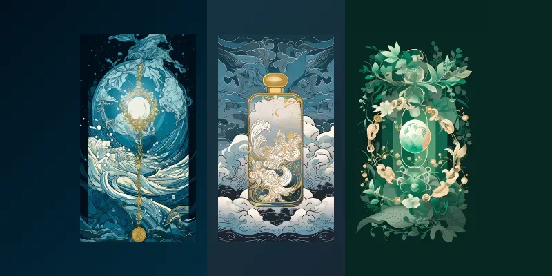Ethereal Product Poster Designs generated by undefined