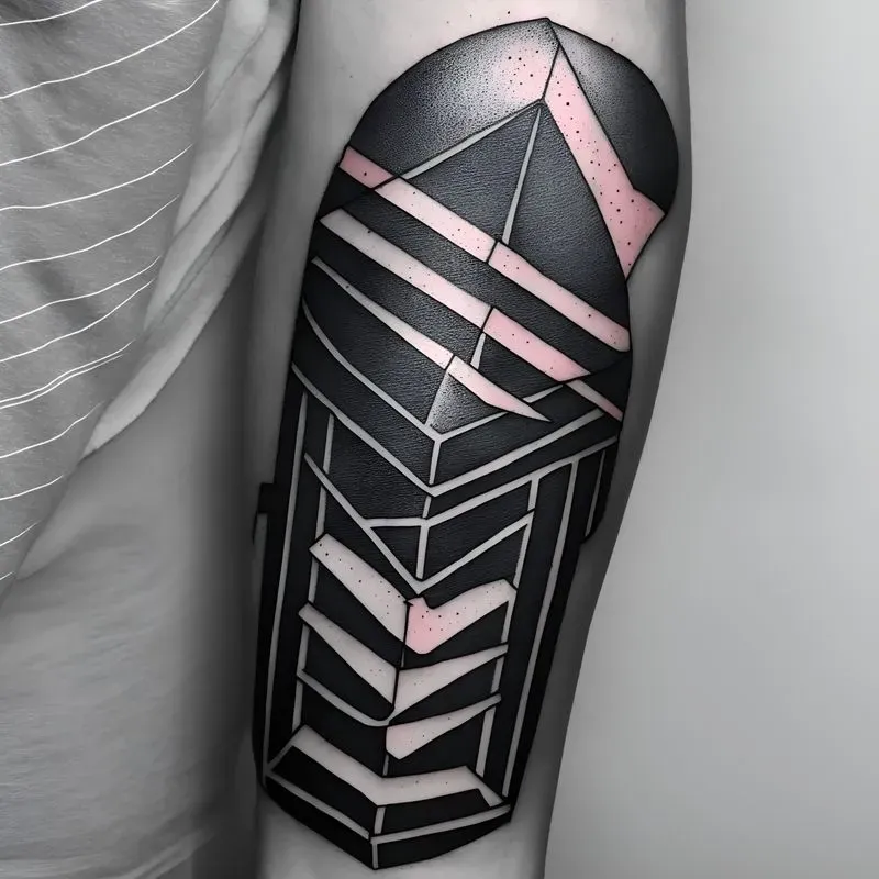 Linework Geometric Tattoo Designs