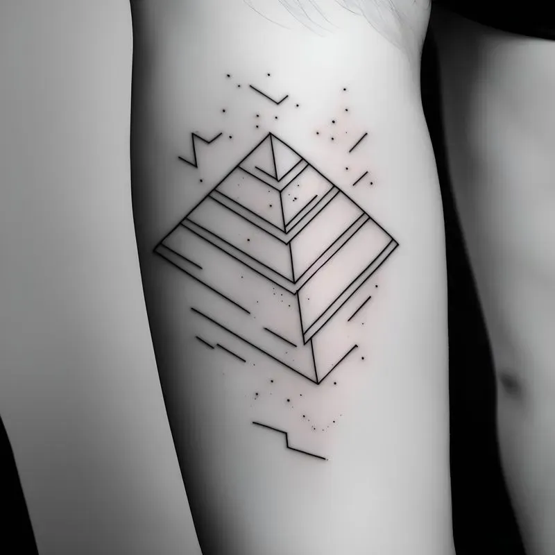 Linework Geometric Tattoo Designs
