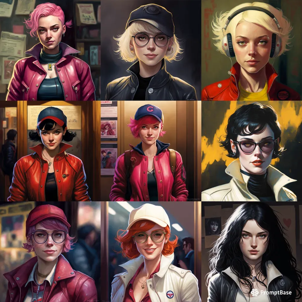 Comic Style Portraits
