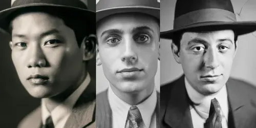 Old Timey Mobsters generated by dalle