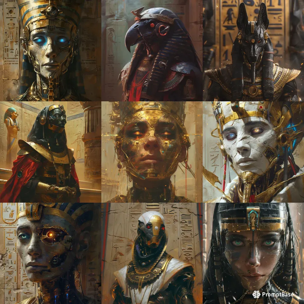 Cinematic Egyptian Gods