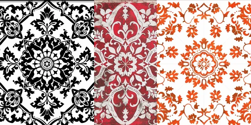 Persian Tile Designs generated by undefined