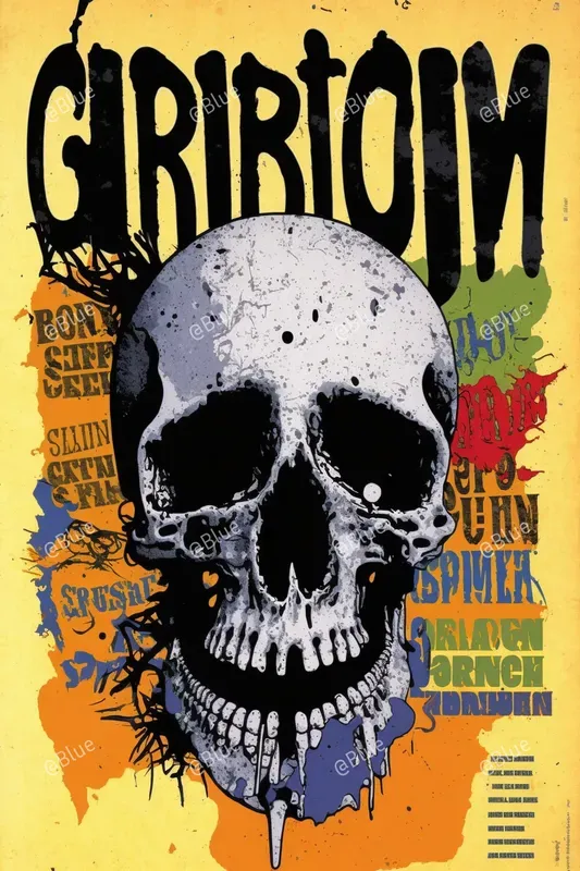 90s Grunge Posters