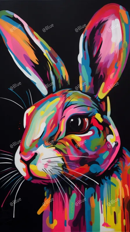 Colorful Animals Art Prints