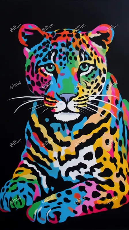 Colorful Animals Art Prints