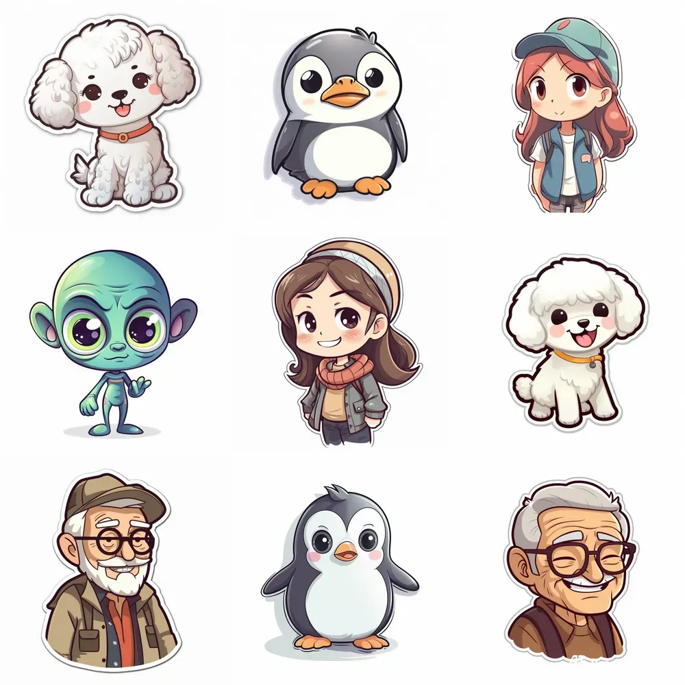 Beautiful Cute Stickers