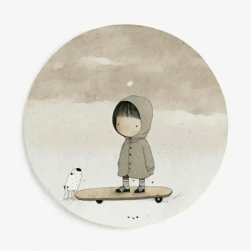 Cute Children Stickers  Bagdes