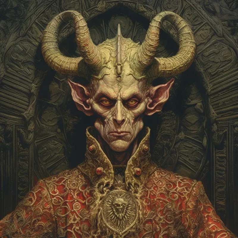 Dark Diabolical Character Illustrations