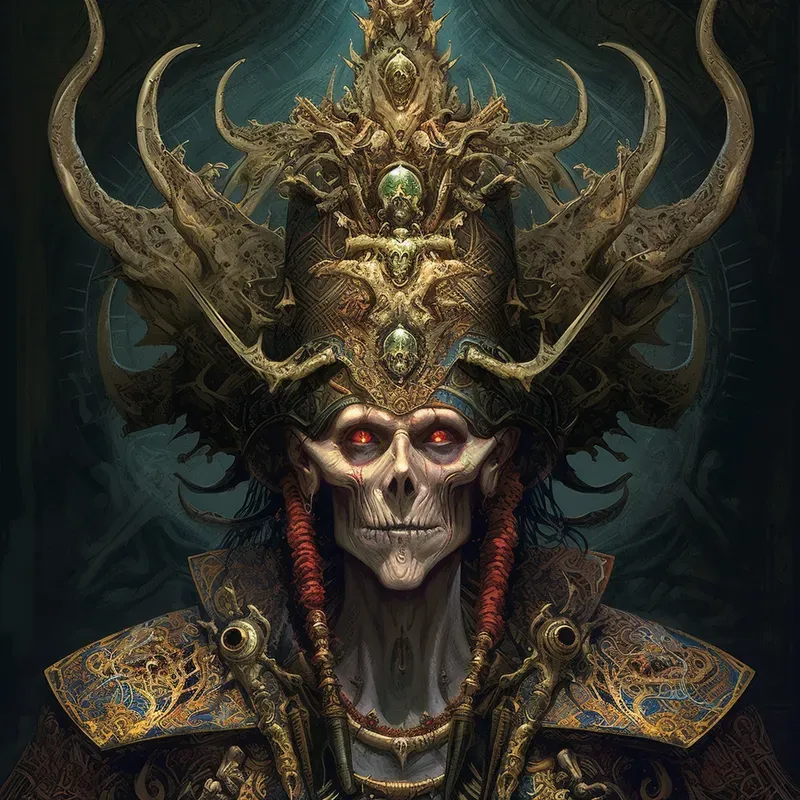 Dark Diabolical Character Illustrations