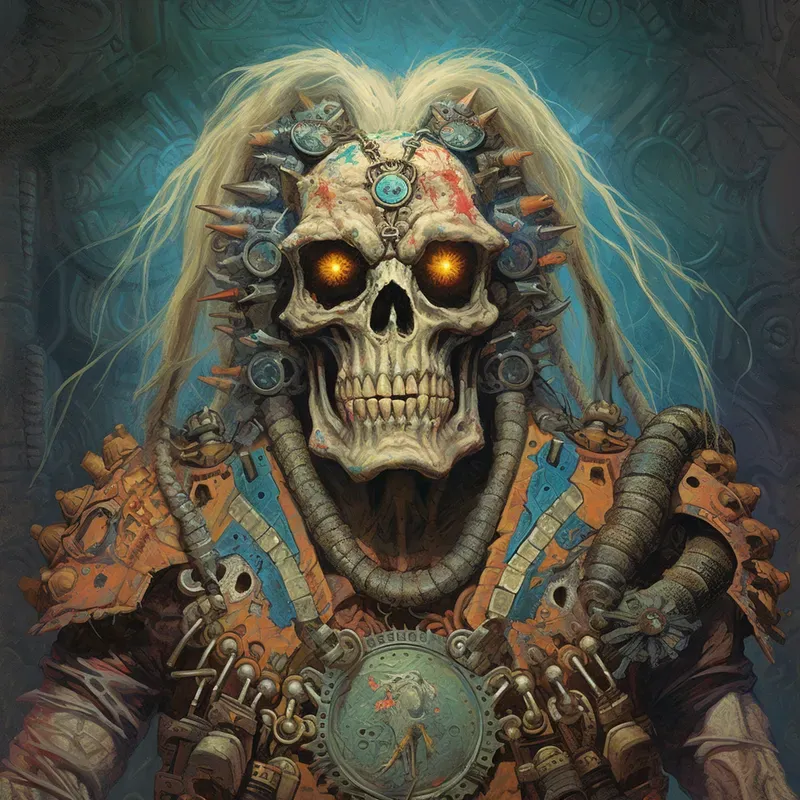 Dark Diabolical Character Illustrations