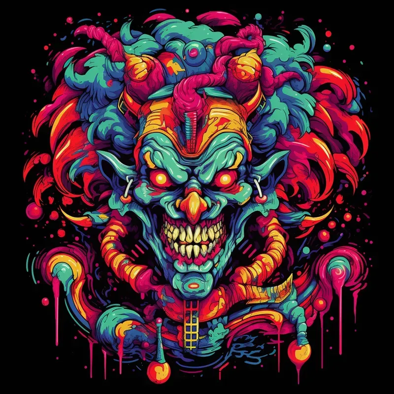 Vibrant Diabolical Tshirt Designs