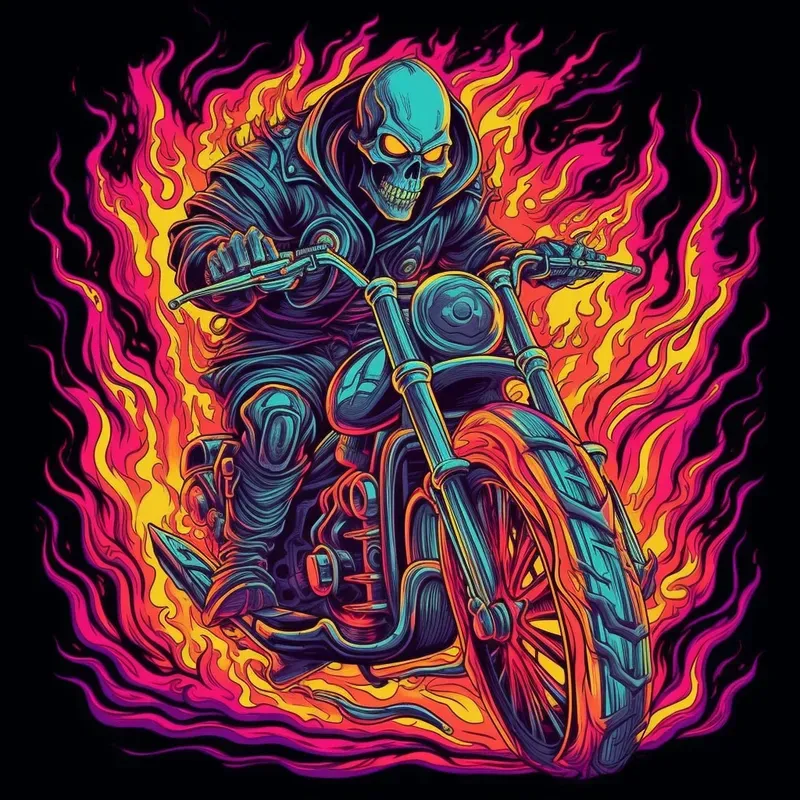 Vibrant Diabolical Tshirt Designs