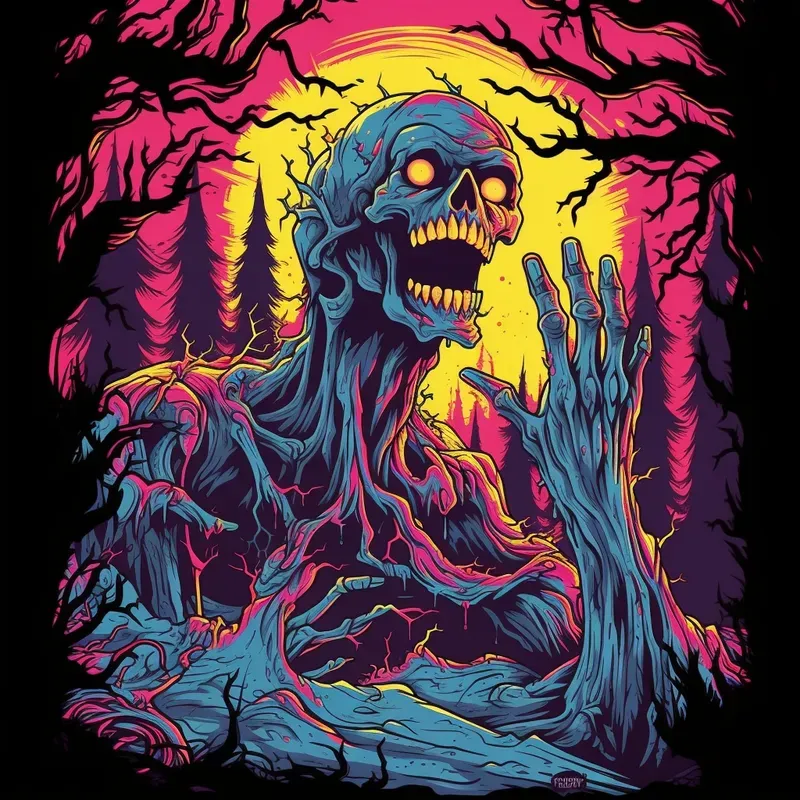 Vibrant Diabolical Tshirt Designs