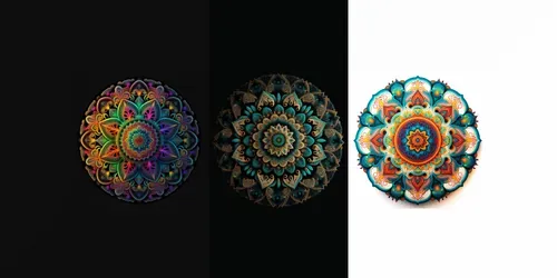 Amazing Mandalas generated by midjourney