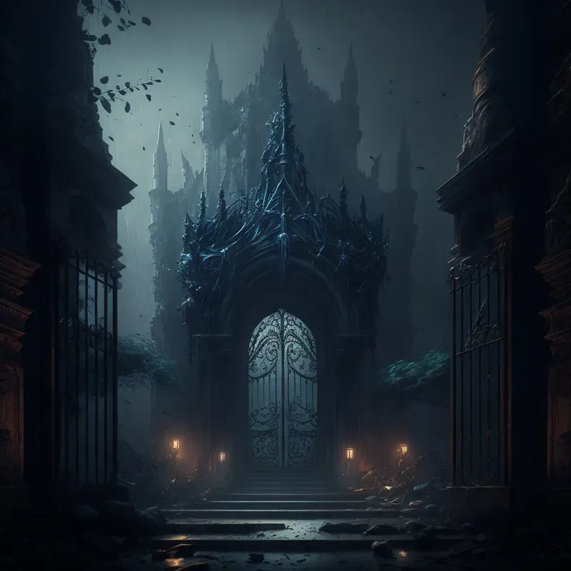 Dark Fantasy Art Gates