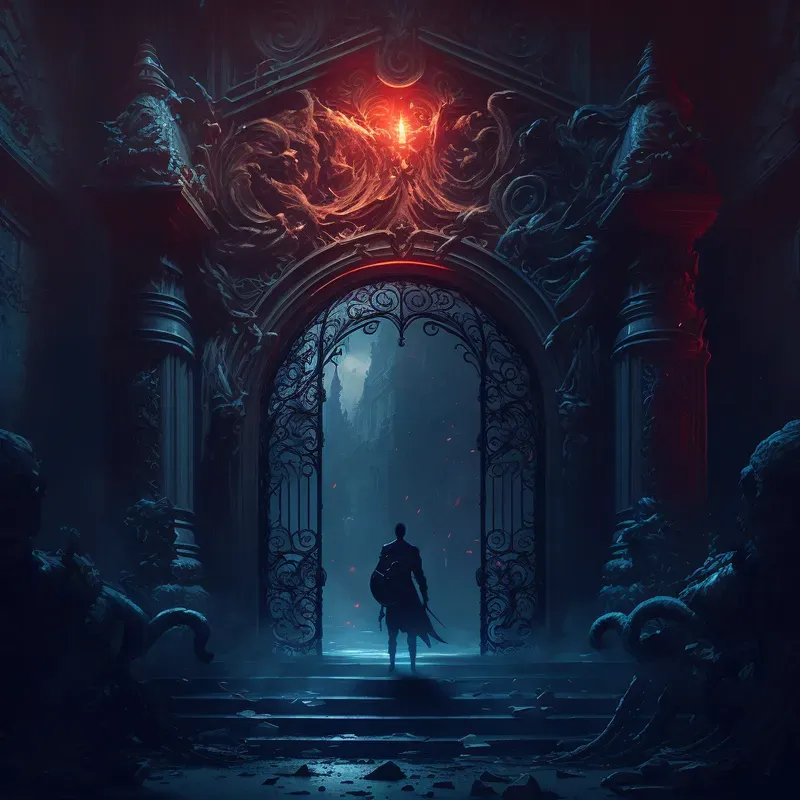 Dark Fantasy Art Gates