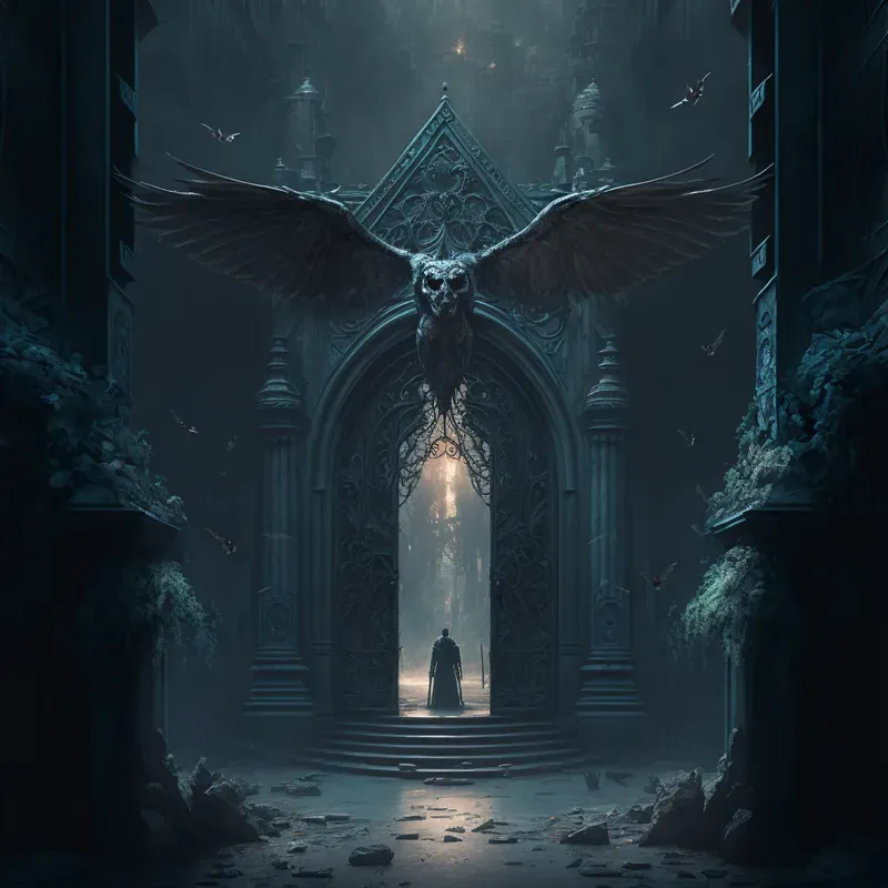 Dark Fantasy Art Gates