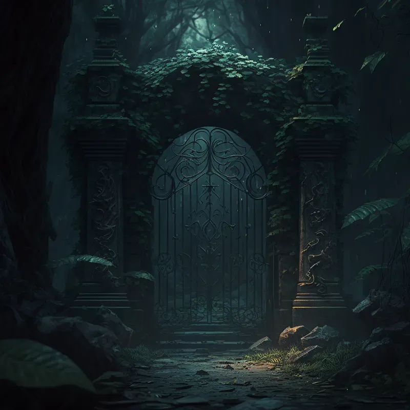 Dark Fantasy Art Gates