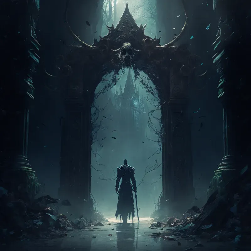 Dark Fantasy Art Gates
