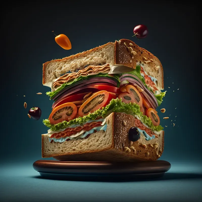 Food Showcase Art