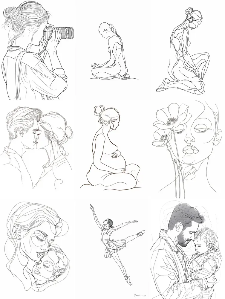 Line Illustrations