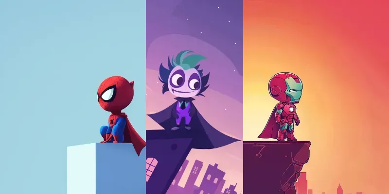 Superhero Theme Ppt Backgrounds generated by undefined