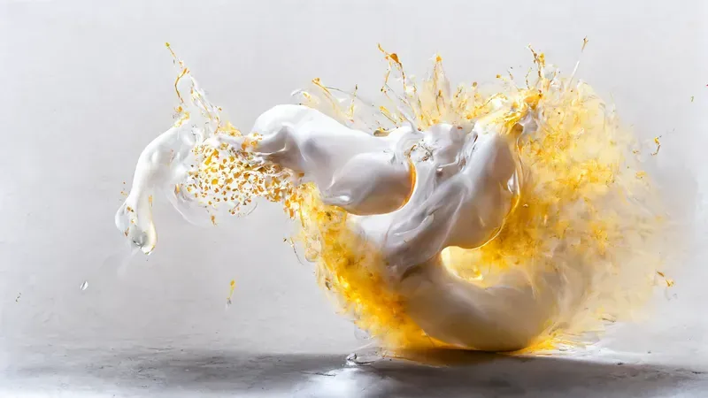 Sculptural Fluid Splash