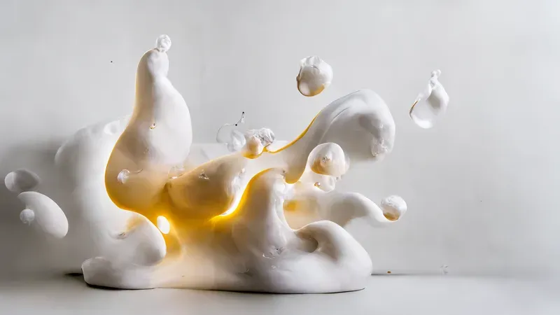 Sculptural Fluid Splash