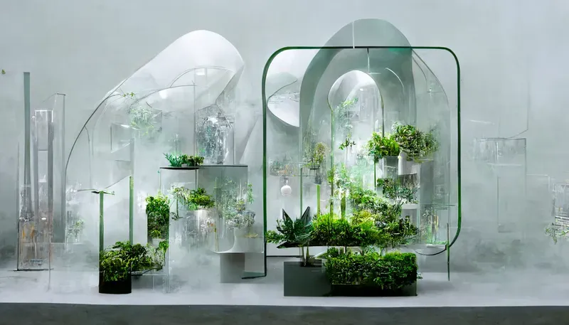 Futuristic Architectural Terrarium
