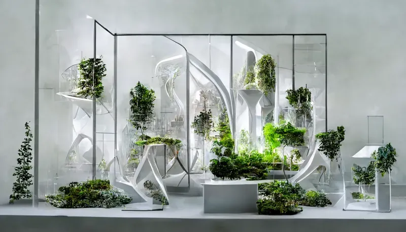 Futuristic Architectural Terrarium