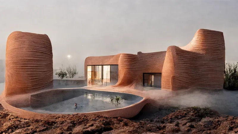Futuristic Mud Architecture