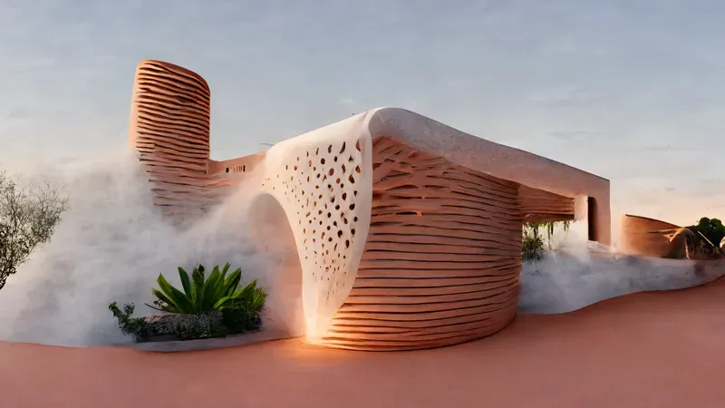 Futuristic Mud Architecture