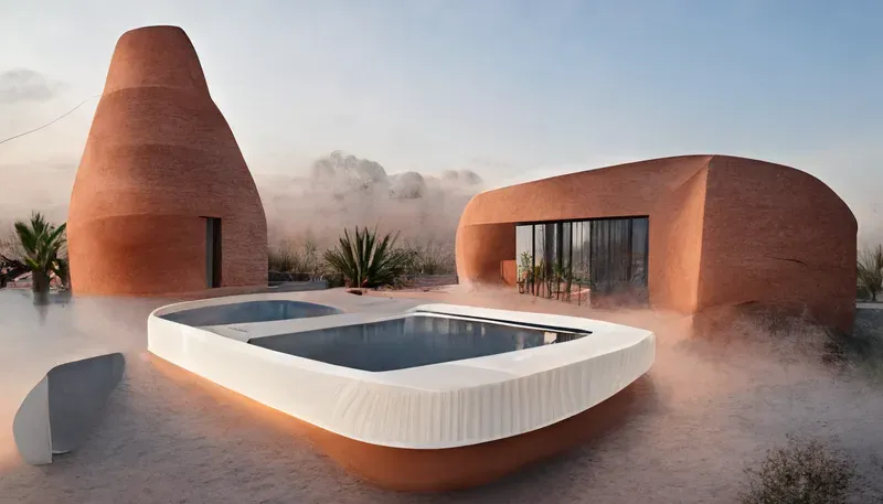Futuristic Mud Architecture