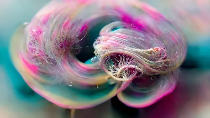 Cotton Candy Fluid Dynamics