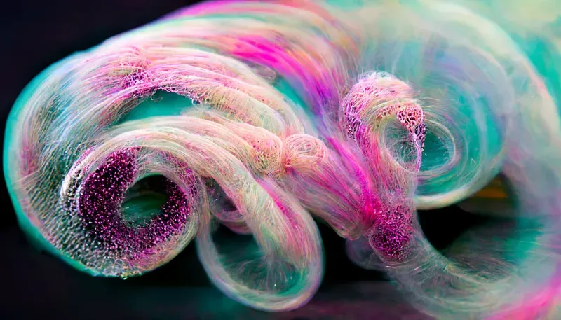 Cotton Candy Fluid Dynamics