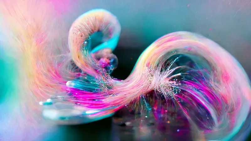 Cotton Candy Fluid Dynamics