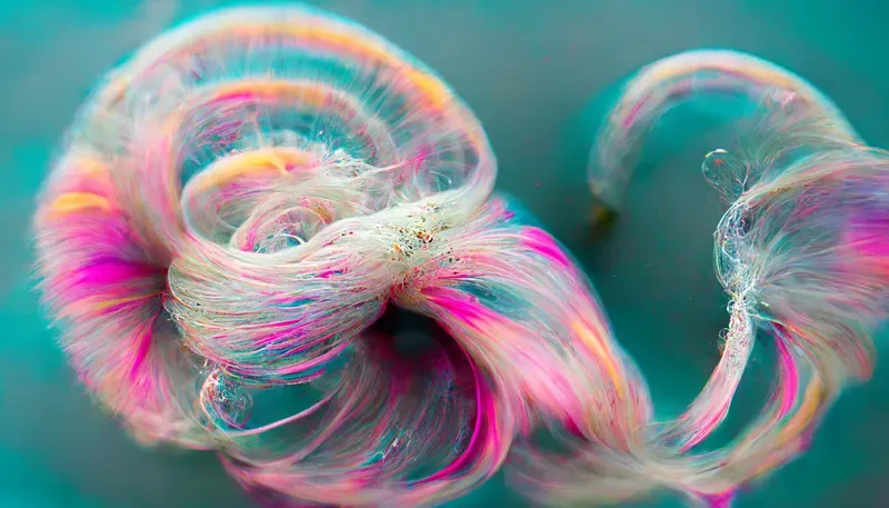 Cotton Candy Fluid Dynamics