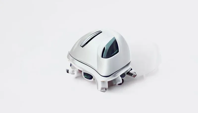 Cute 3D Robot Icon