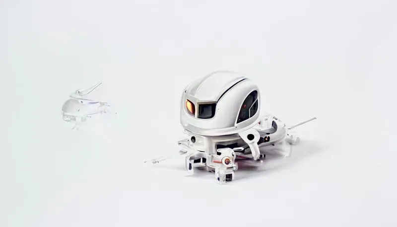 Cute 3D Robot Icon