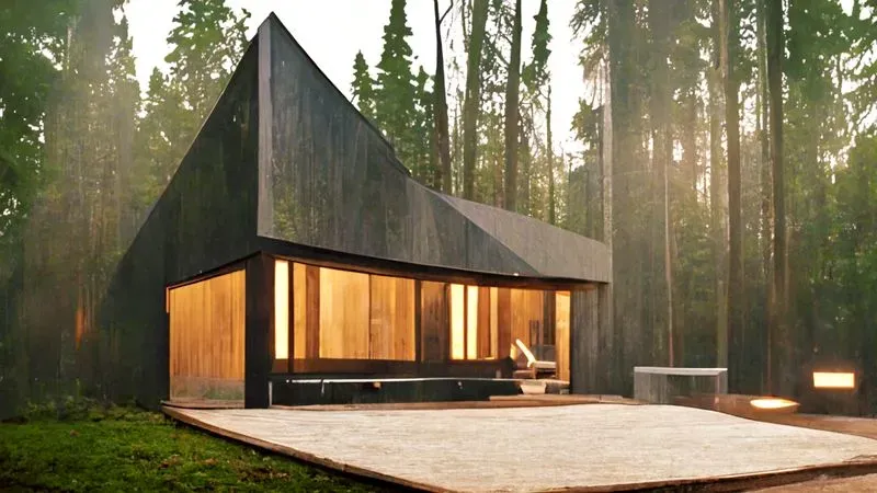 Modern Architectural Cabin
