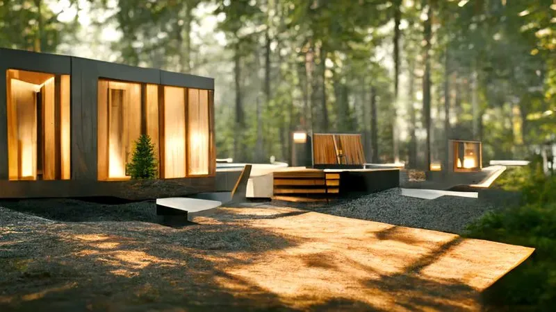 Modern Architectural Cabin