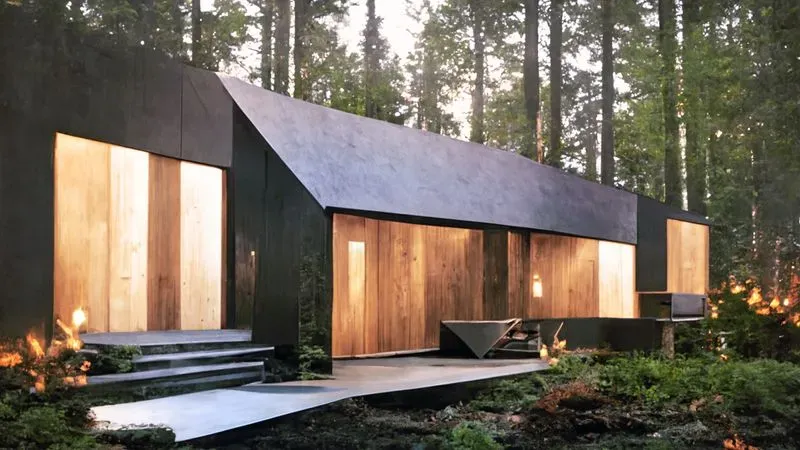 Modern Architectural Cabin