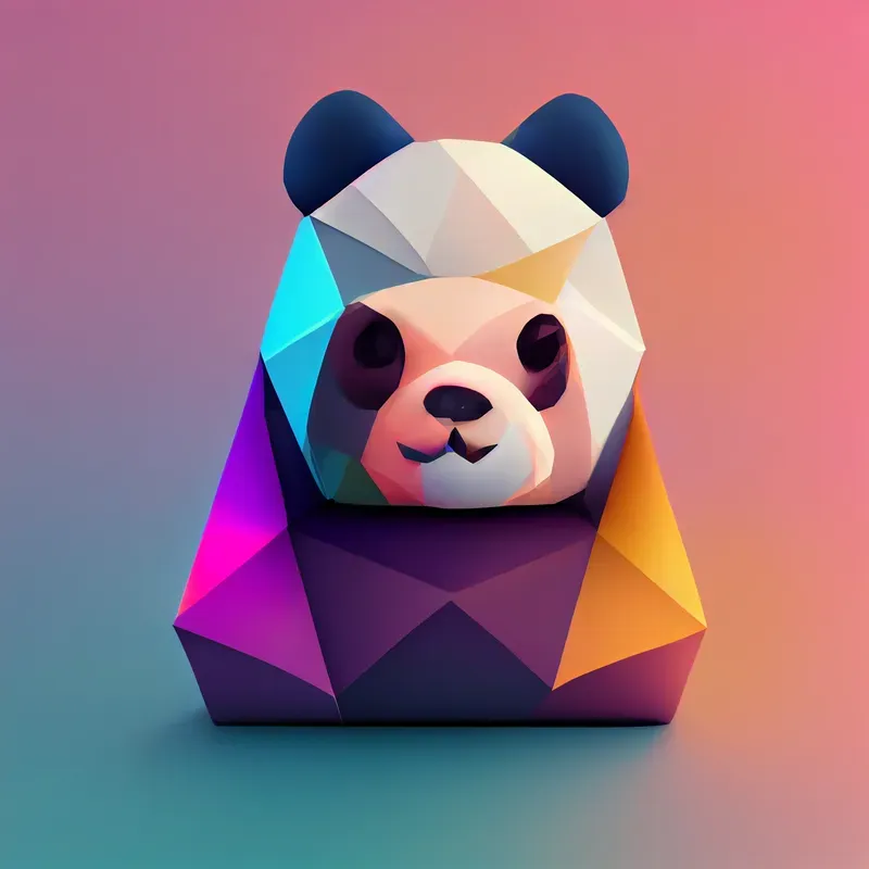 Cute Low Poly Animal