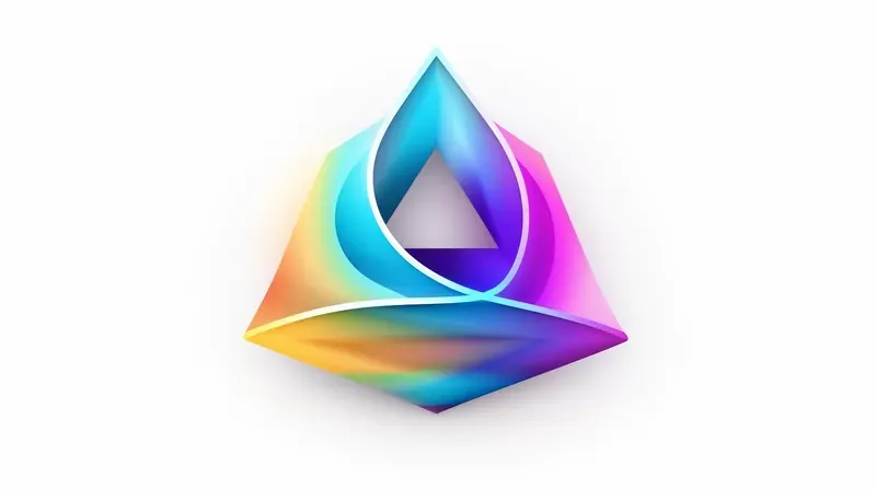 Geometric Gradient Logo