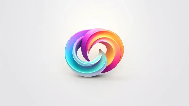 Geometric Gradient Logo